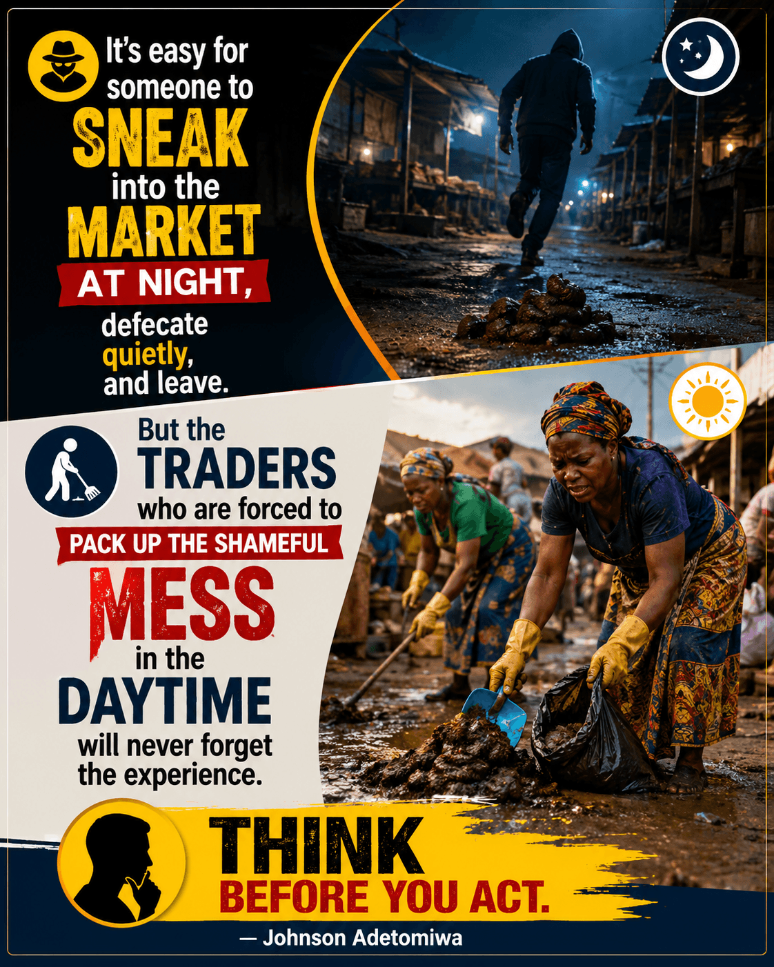 THE MARKET AT NIGHT 
