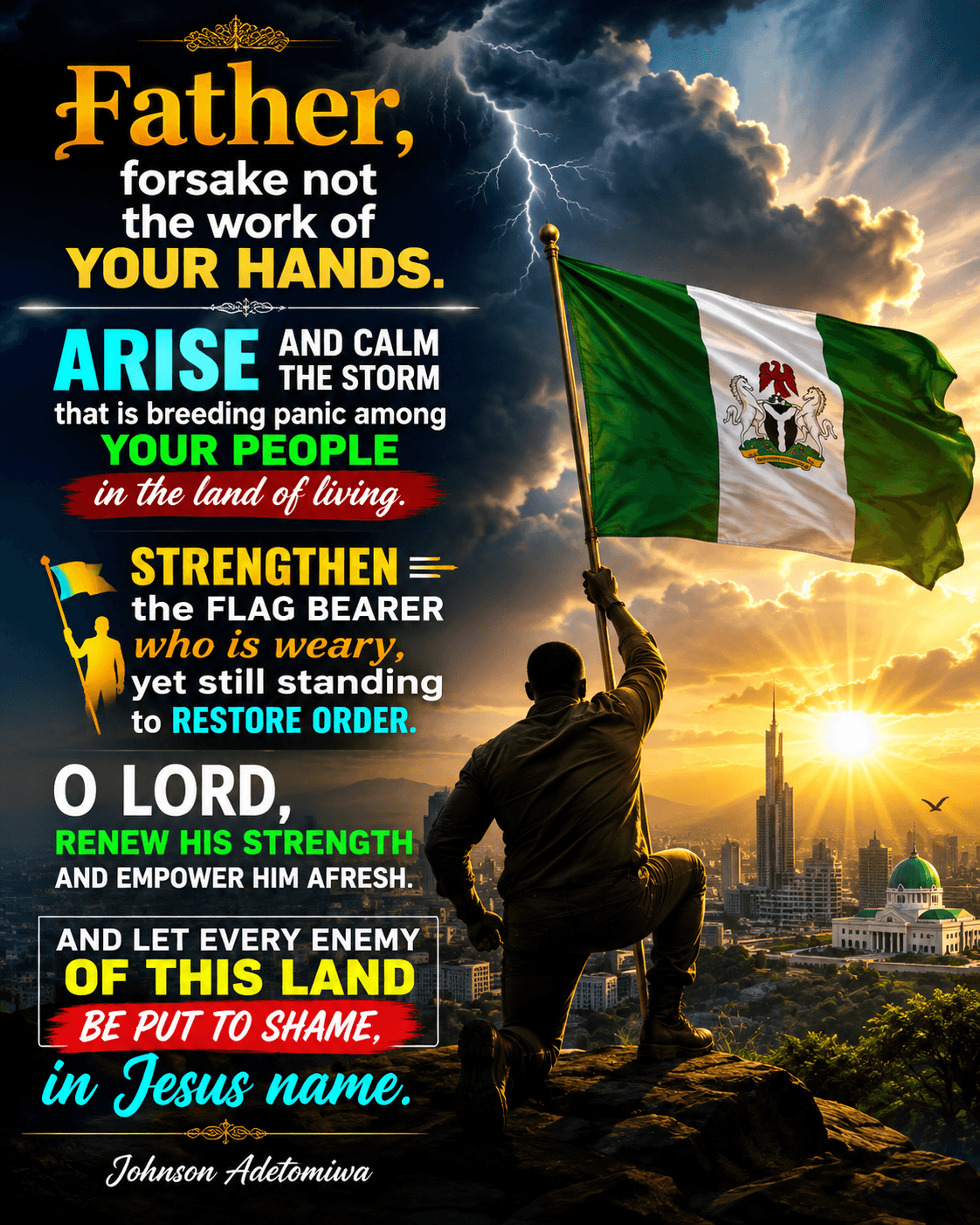 THE FLAG BEARER 