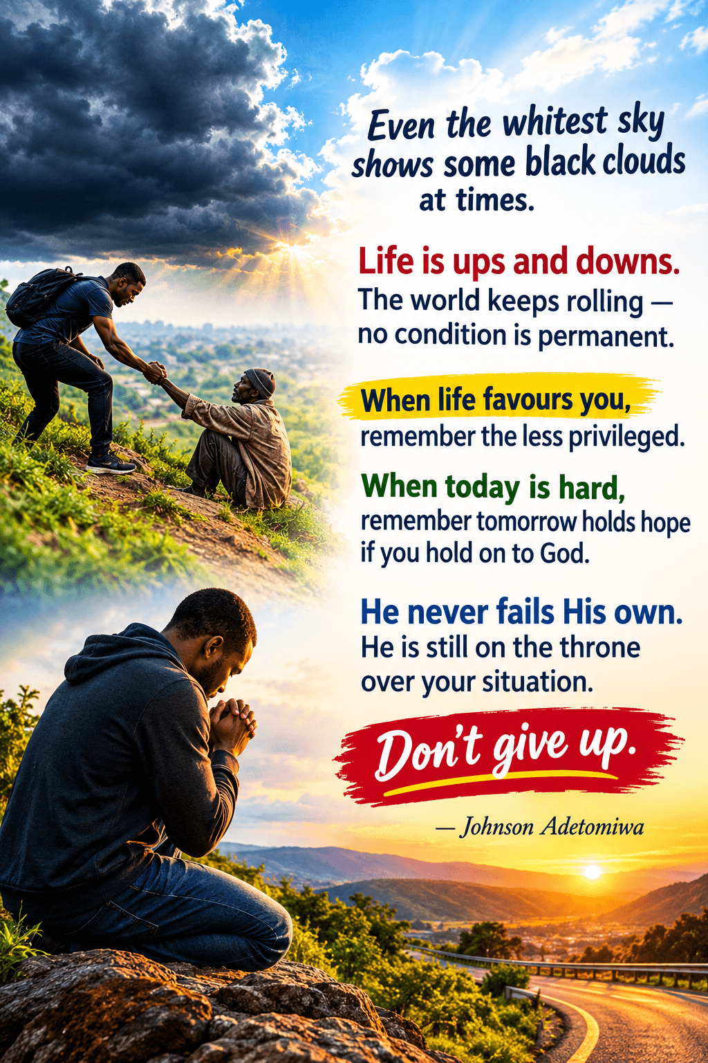 DON'T GIVE UP!