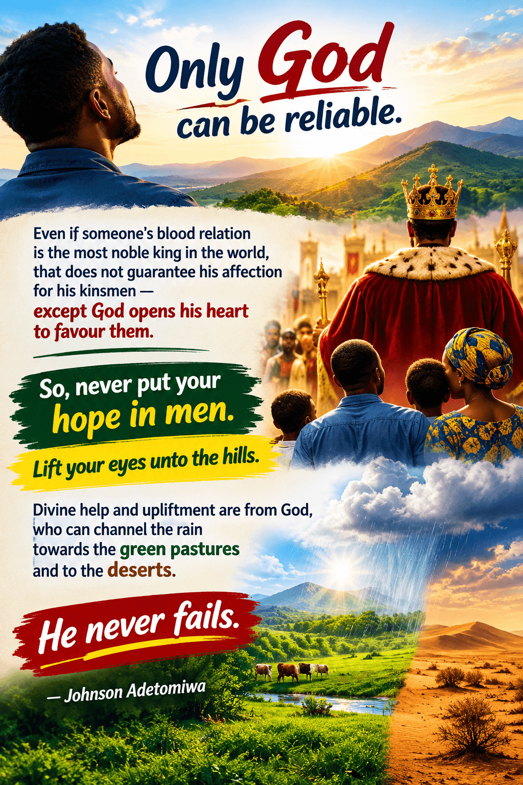 THE MOST NOBLE KING 